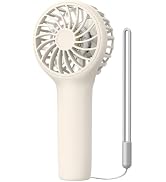EasyAcc Mini Portable Fan,Handheld Fan,3 Speed Personal Small Makeup Fan 2000 Battery Hand Fan,Li...