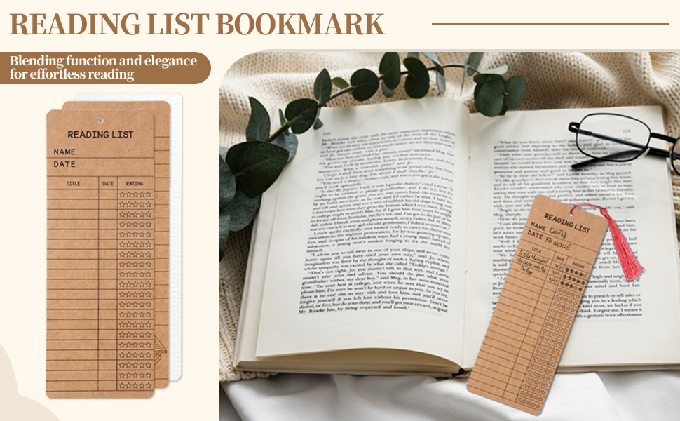 Reading List Bookmark