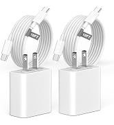 Matsusho iPhone 15 Charger Fast Charging 10 FT, 2 Pack 20W USB C Wall Charger with 10FT Long Type...