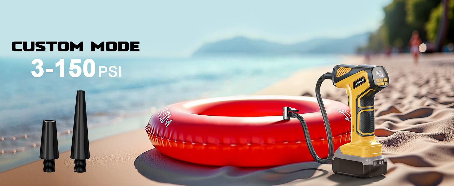 for dewalt battery operated car tire inflator portable air compressor