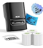 Nelko Label Maker Machine with Tape, PM220 Bluethooth Label Printer, 2 Inch Portable Thermal Prin...
