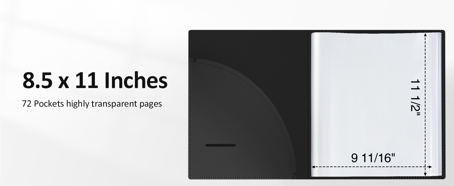 binder with pocket sleeves