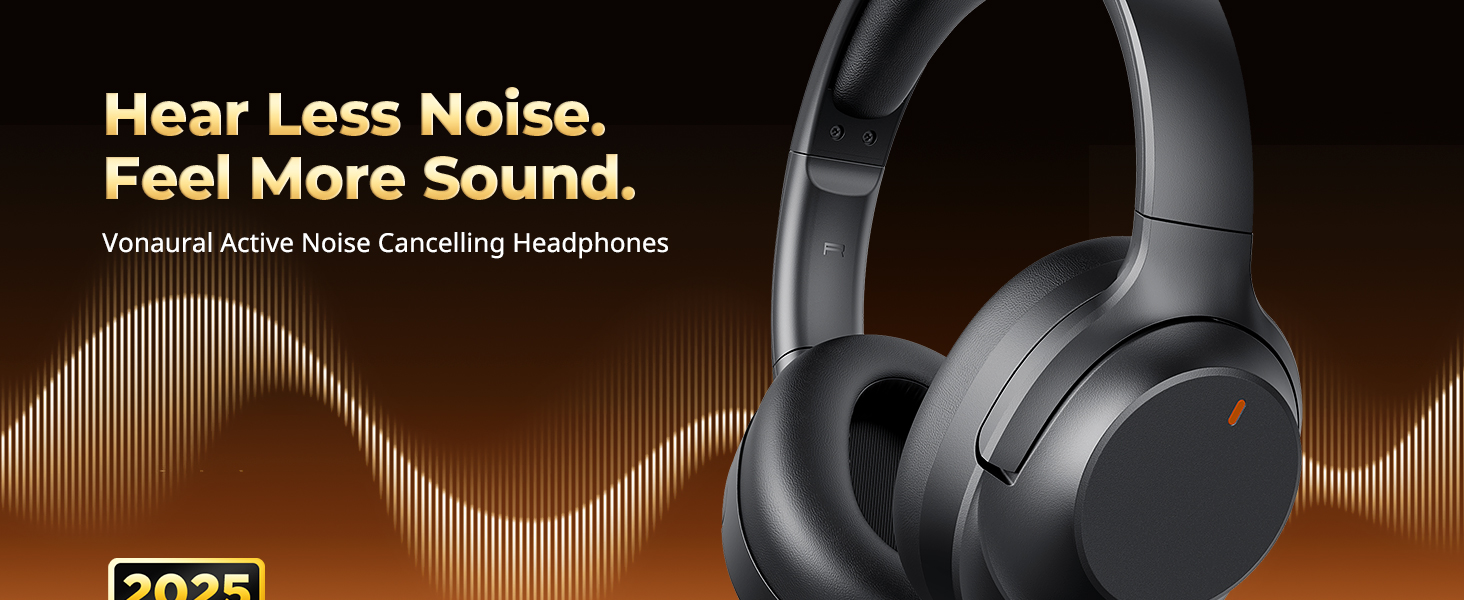 Noise cancelling headphones - Hear Less Noise. Feel More Sound.