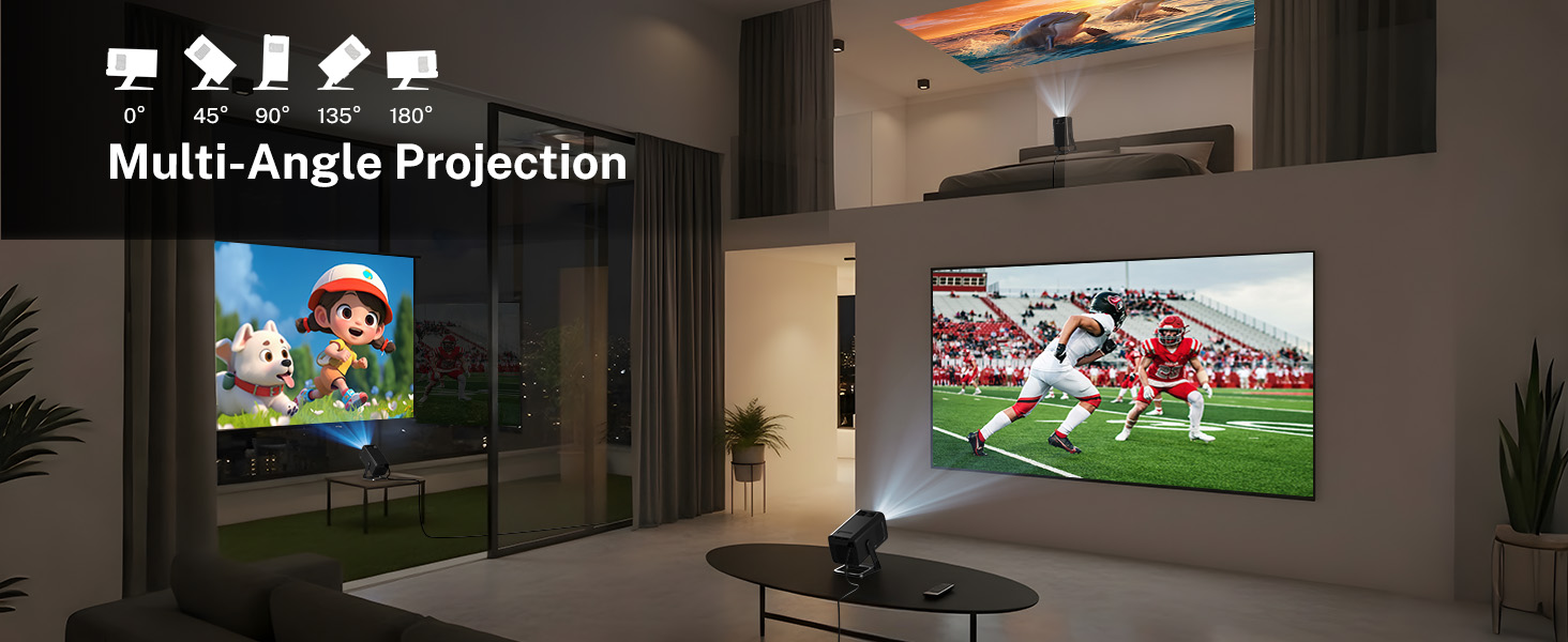 multi-angle projection