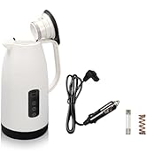 Portable Electric Car Kettle, 12V/24V Kettle Mini Water Boiler for Car Heated Travel Mug,Multiple...