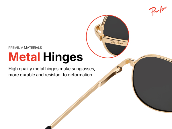 Pro Acme Kids Aviator Sunglasses for Boys Girls, Polarized Small Face for Youth