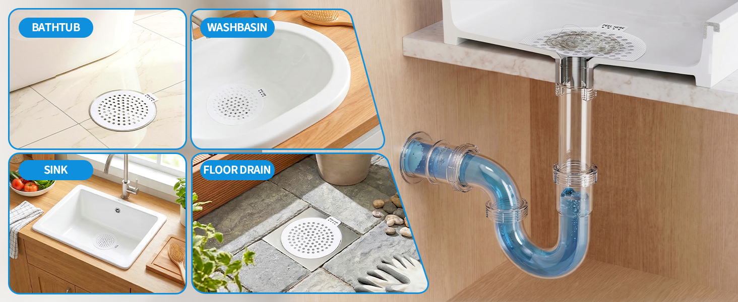 shower hair drain catcher
