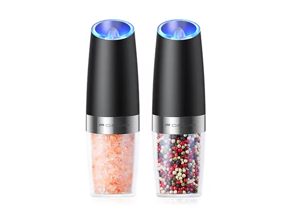 Gravity Electric Salt and Pepper Grinder Set