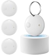 Air Tracker Tags-4 Pack, Smart Bluetooth Tracker Works with Apple Find My (iOS Only), Item Finder...