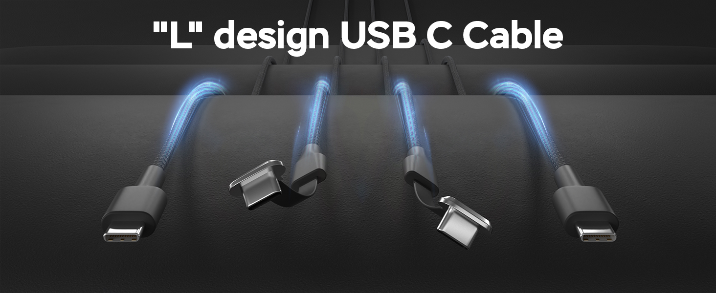 right angle 90 degree usb c charging cable