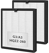 2 Pack G3 A3 Replacement Filter For AMEIFU G3 Sferf-30(FXAP2W) Air Cleaner Puri-fier. Compatible ...