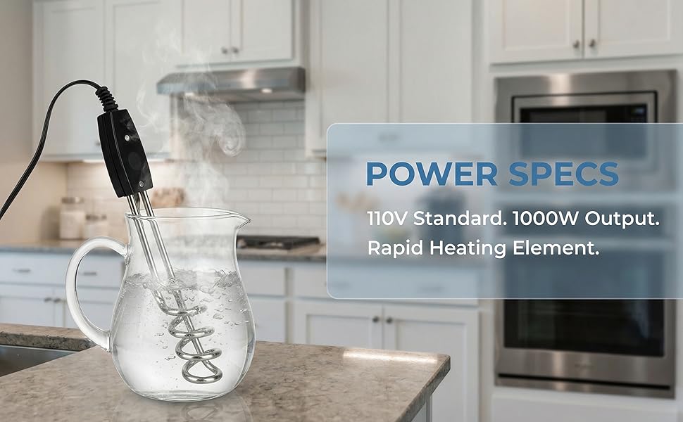 immersion water heater