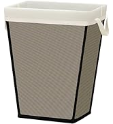 STO STO Laundry Hamper, 75L Laundry Basket Organizer with Removable and Washable Liner Bag, Frees...