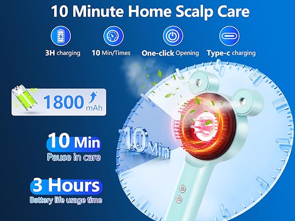 head massager