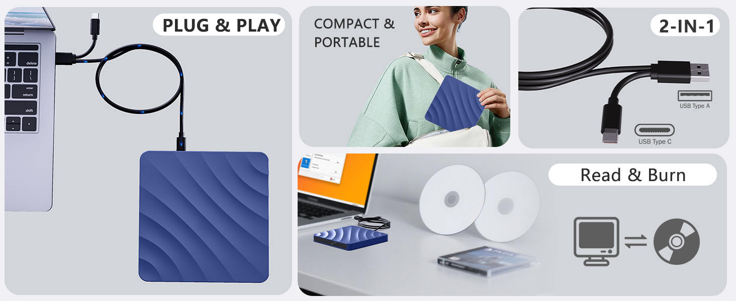 external cd/dvd drive for laptop