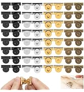 MVRPOWER 32 Sets Magnetic Snaps, No-Sew Closure Magnetic Buttons for Bags Purses Totes Clothes Le...