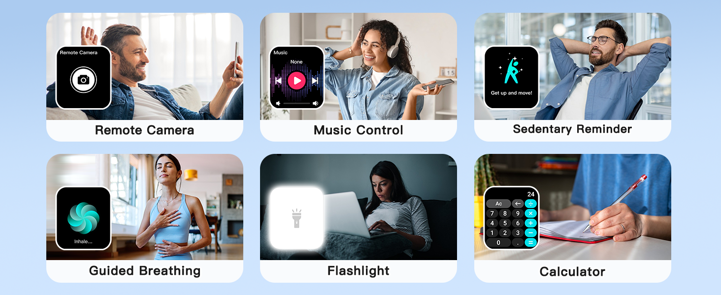 smart watch with practical tools