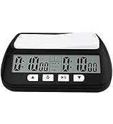 MOSTRUST Digital Chess Timer Professional for Board Games With Alarm, 3-in-1 Multifunction Portab...