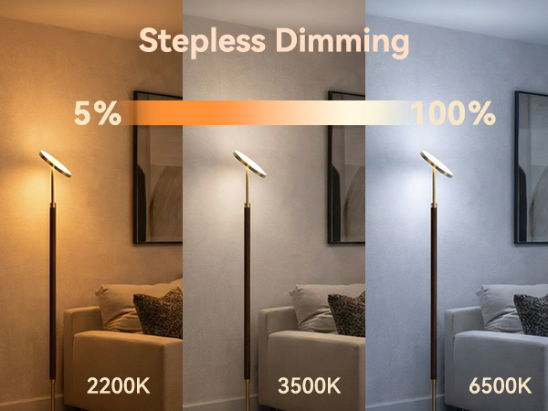 stepless dimming