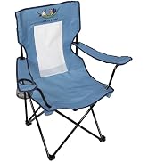 Life is Good Mesh Back Quad Chair, Portable Outdoor Folding Chair with Carry Bag for Beach, Sport...