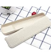 OriGlam Portable Flatware Box Travel Tableware Storage Box, Travel Case Travel Tableware Storage ...
