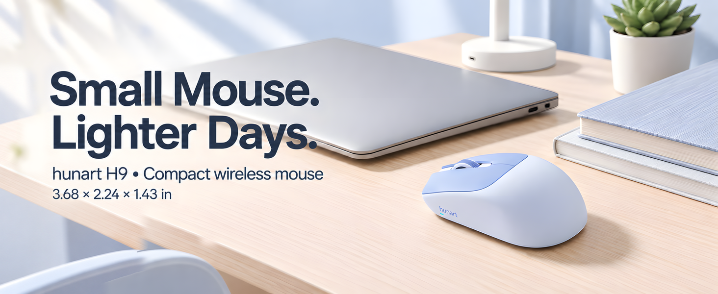 H9 Compact wireless mouse