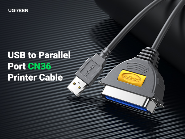 USB to DB25 Parallel Printer Cable
