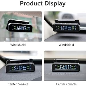 Place on Windowshield or Center Console