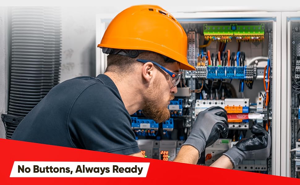 No Buttons, Always Ready