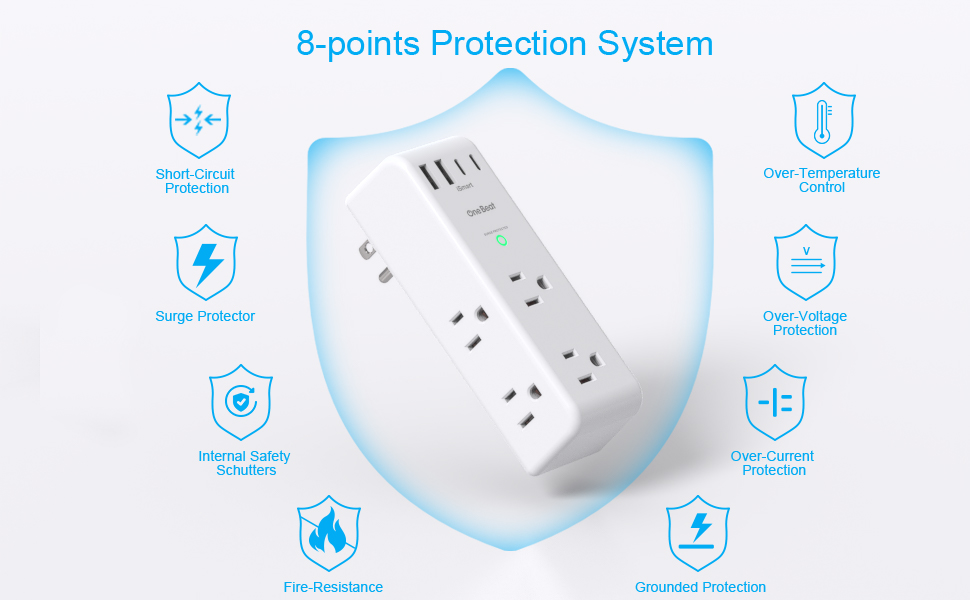 multi plug wall outlet