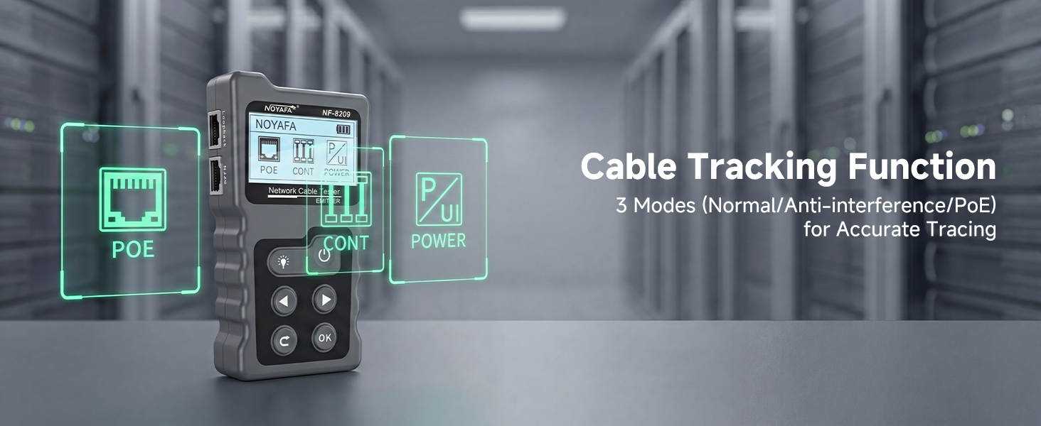 NF-8209 Network Cable Tester