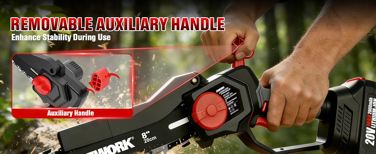 mini chainsaw cordless