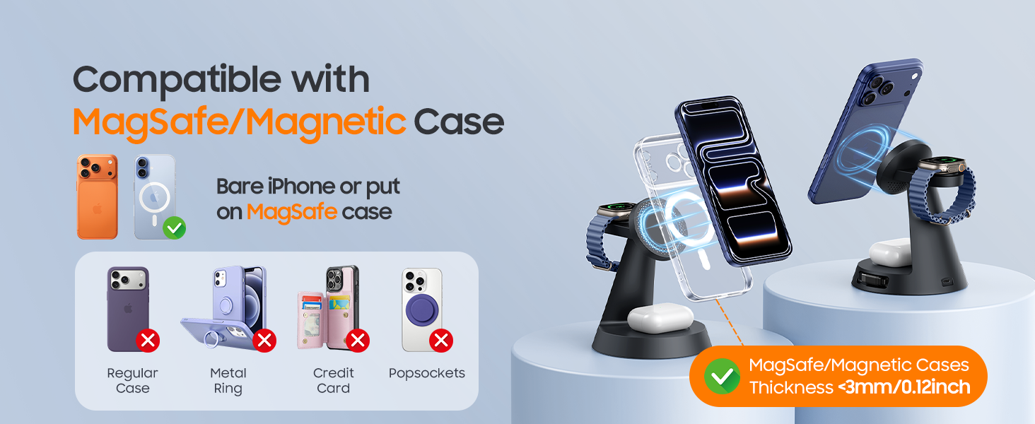 Compatiable with magsafe case