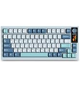 FKZ LT75Pro 75% Wireless Mechanical Keyboard,Gasket Hot Swappable Custom RGB Backlit NKRO TKL Gam...