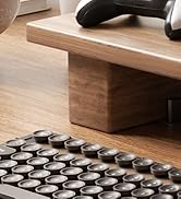 KTRIO Soft Vegan Leather Keyboard Wrist Rest, Slow Rebound Memory Foam Wrist Rest for Computer Ke...