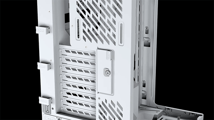 ASUS ROG Cronox ARGB Gaming PC Case - White