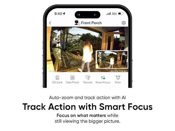 Wyze Cam v4 Smart Focus