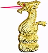 Dragon Torch Lighter - Windproof Butane Lighter, 3D Carved Zinc Alloy Dragon Design, Refillable, ...