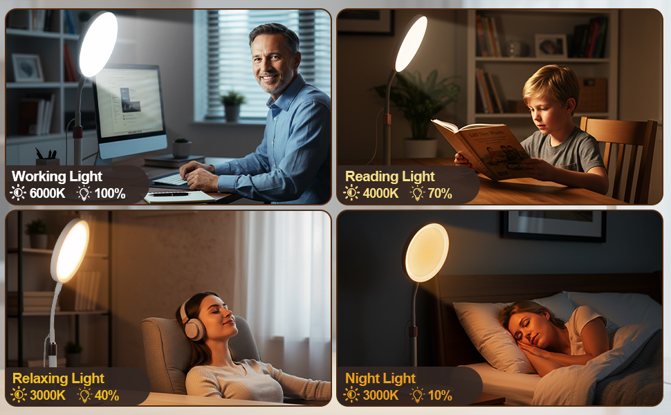 Different scenes, different lights