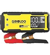 GOOLOO GT4000S Jump Starter 4000A Car Jumper Starter (Up to 10L Diesel 12L Gas Engines), 100W Fas...
