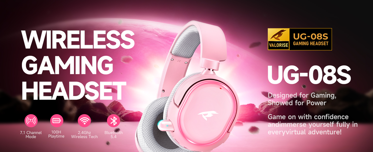 wireless gaming headset