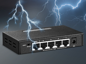 5 port gigabit unmanaged poe switch
