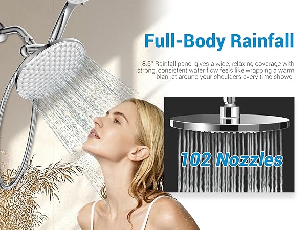 dual shower head