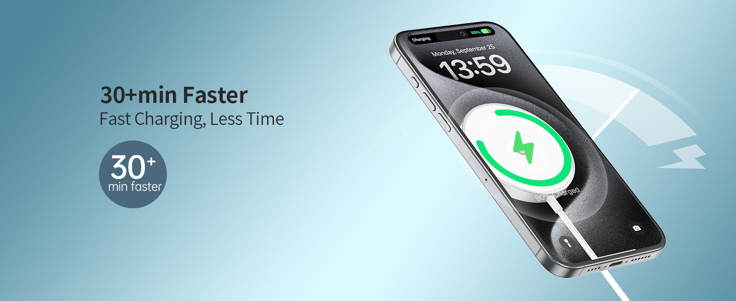 Wireless magnetic Charger