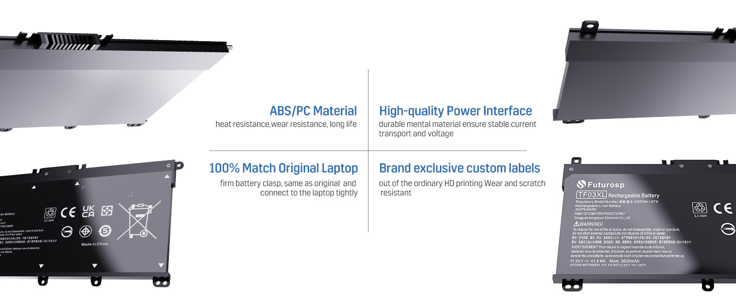 high performance laptop battery