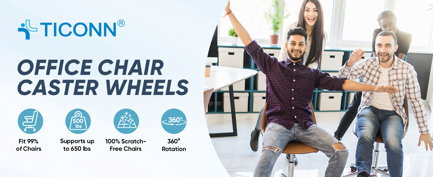 office chair caster wheels