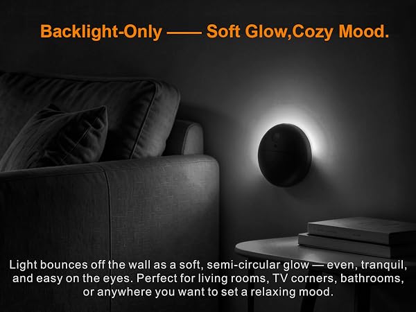 white motion sensor night light