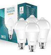 Aovpex Motion Sensor Light Bulbs, 13W(100W Equivalent) Movement Activated Dusk to Dawn Sensor LED...