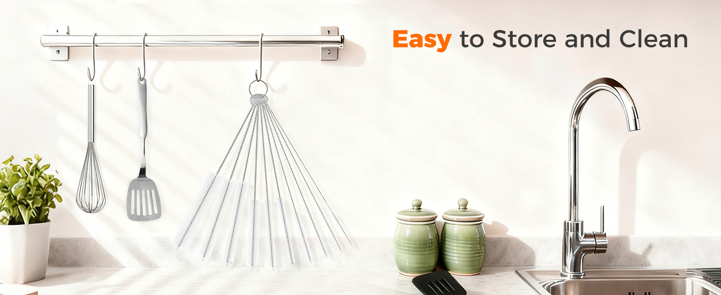 10 pcs kitchen brushes