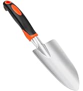 Garden Shovel Garden Hand Trowel, Heavy Duty Hand Shovel with Ergonomic Handle, Small Gardening T...